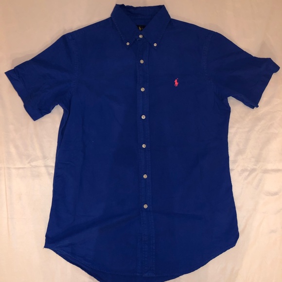 Polo By Ralph Lauren Blue Button Down - Picture 5 of 6